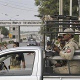 Minhas military air base in Pakistan has been attacked by gunmen triggering a fierce fire-fight with security forces that lasted several hours