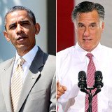 Mitt Romney has accused his rival President Barack Obama of running a campaign built on "anger and divisiveness"