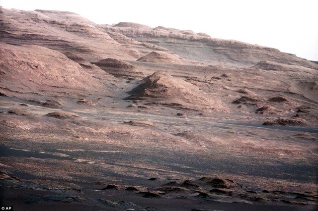 NASA has released the first spectacular images taken by the Mars rover Curiosity