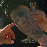 Rob Kardashian has his mother’s face permanently tattooed on his body, covering his right forearm