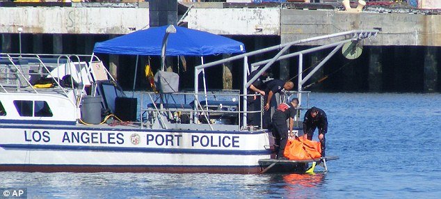 Tony Scott’s body was pulled from the water beneath the Vincent Thomas Bridge in San Pedro, California