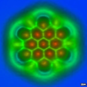 An IBM team in Zurich has published single-molecule images so detailed that the type of atomic bonds between their atoms can be discerned