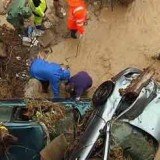 At least seven people have died after heavy rains triggered flash floods in southern Spain