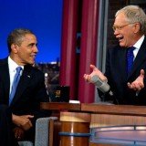 Barack Obama told David Letterman that Mitt Romney was wrong to describe 47 percent of Americans as victims