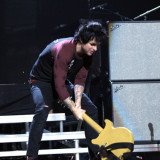 Billie Joe Armstrong stormed off stage at the iHeartRadio festival in Las Vegas ending Green Day set