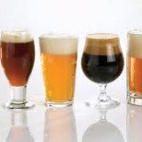 British researchers at the University of Bristol believe the shape of beer glasses affects the speed people drink