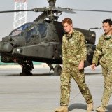 Captain Wales, as Prince Harry is known in the military, has been deployed to Afghanistan for four months