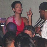 Rihanna is reported to have vomited after drinking too much at the 1 OAK Nightclub in Las Vegas