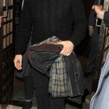 Tom Cruise dined at London's The Ivy restaurant with friends, believed to include Roma Downey and her husband Mark Burnett