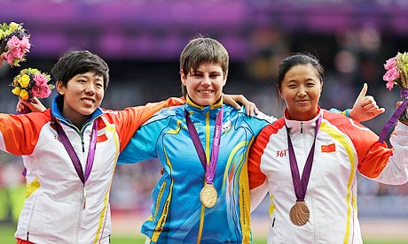 Ukraine's Mariia Pomazan originally won gold and Wu Qing of China silver, but the pair has swapped places in the new revised medal table