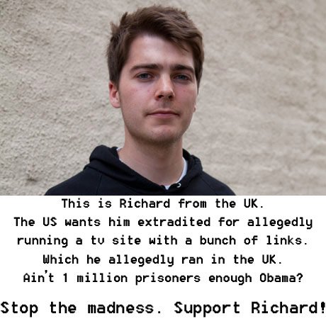 Richard O'Dwyer Extradition Support