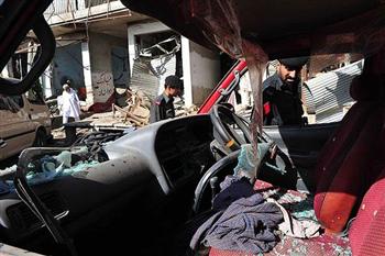 A suicide attacker detonated the bomb in the town of Darra Adam Khel near the Khyber tribal area