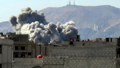 Abdullah Mahmoud al-Khalidi, a senior Syrian air force general, has been killed in a Damascus suburb