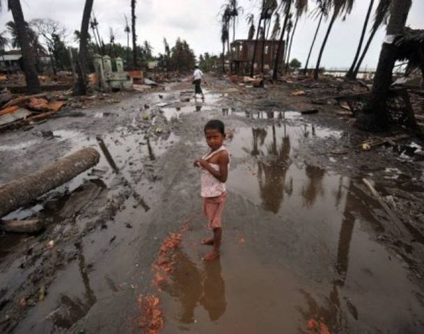 Burma's President Thein Sein has acknowledged major destruction in Rakhine state, the scene of recent ethnic unrest