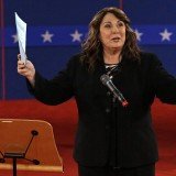 Candy Crowley told Mitt Romney that he was wrong about remarks Barack Obama had made last month in the aftermath of the attacks on the US consulate in Libya