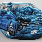 Creative Emma Hack spent 18 hours creating the car