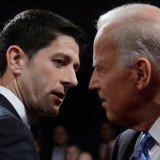 Joe Biden and Paul Ryan clashed sharply in their only debate
