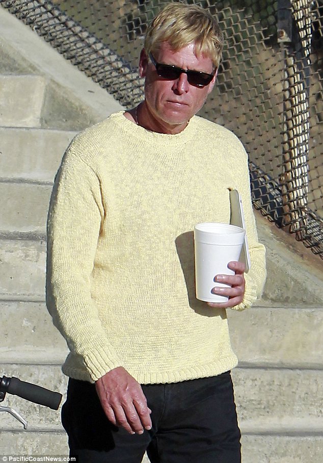 Joe Simpson, Jessica Simpson’s father, was seen stepping out in Los Angeles on Friday sporting a new haircut and a bright and cheery ensemble