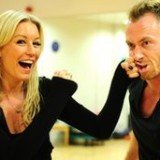 Ola Jordan accidentally kicked James Jordan in the face as they practiced a group dance for Strictly Come Dancing