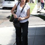 Rhea Perlman was seen wandering around Los Angeles without her wedding ring