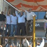 Scores of people were reported injured as supporters and opponents of Mohammed Mursi fought in Tahrir Square