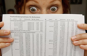 Solenne San Jose from south-west France received a telephone bill of nearly 12 quadrillion euros