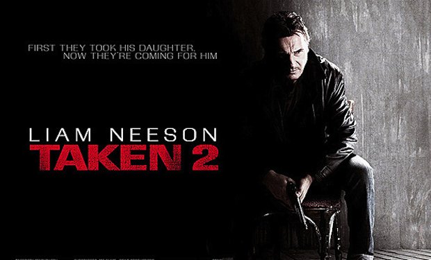 Taken 2, Liam Neeson's thriller sequel, has topped the US and Canadian box office