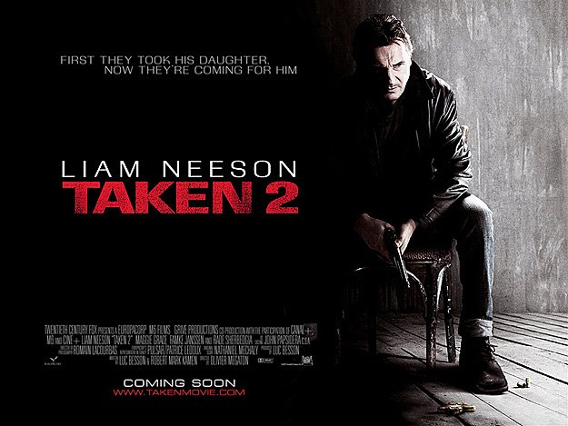 Taken 2 took $22.5 million according to early estimates