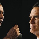 Barack Obama and Mitt Romney have spent the day before the election visiting key swing states and making final pitches to voters