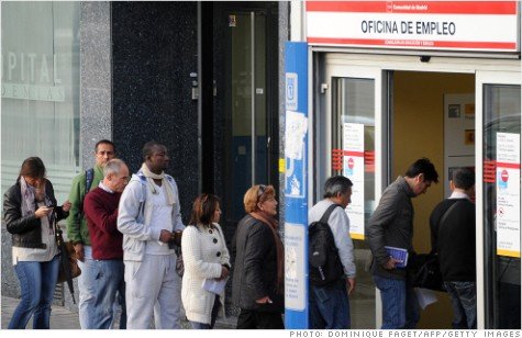 Eurozone unemployment rate hit a new record high in October