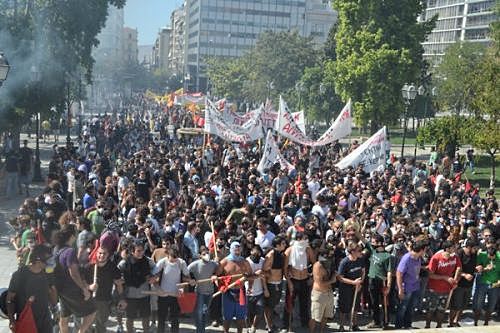 Greece is braced for a 48-hour general strike across public and private sectors in protest at a proposed new wave of spending cuts