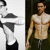 Jared Leto has revealed his shockingly skinny frame after starving himself for a month to play the role of a HIV-positive transsexual woman in the Dallas Buyers Club