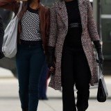 Malia Obama proved she has inherited her mother's classic seamlessly following in her well-heeled footsteps