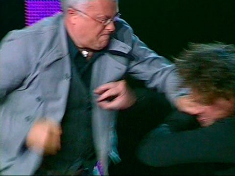 Media mogul Alexander Lebedev expects to be jailed in Russia over a punch-up live on TV last year