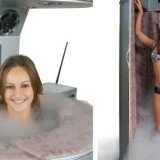 Whole Body Cryotherapy helps to increase the production of collagen and so reverse skin ageing and appearance on cellulite