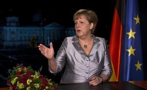 German Chancellor Angela Merkel has warned that her country’s economic climate in 2013 will be even more difficult