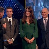 Kate Middleton made her first formal public appearance since her pregnancy was announced at the BBC Sports Personality of the Year ceremony in London, where she presented two awards