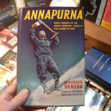 Maurice Herzog was famed as the first person to conquer a peak of 8,000 metres when he reached the summit of Annapurna in the Himalayas in 1950