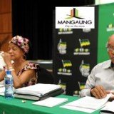 South Africa's governing African National Congress is holding its party congress at which members will vote for its next leader