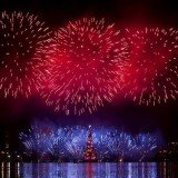 The famous Lagoa Christmas tree in Rio de Janeiro is a 28-storey glittering behemoth of 2012 seasonal kitsch