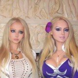 Valeria Lukyanova and Olga Oleynik