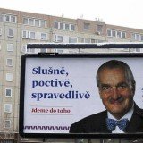 Former Czech Prime Minister Milos Zeman faces Foreign Minister Karel Schwarzenberg in the second round of presidential election