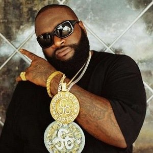 Rick Ross narrowly saved his life after his Rolls Royce was sprayed with bullets and crashed into an apartment building as he celebrated his 37th birthday