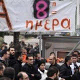Riot police have stormed a metro train depot in Greek capital, Athens, breaking up a sit-in by striking workers