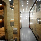 Sleepbox Hotel, located in the centre of Moscow, Russia, is the first capsule hotel to open in the city