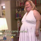 Sugar Bear decided to buy his beloved June Shannon a white dress famed by Marilyn Monroe in Some Like It Hot