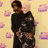 Amber Rose and her fiancé Wiz Khalifa welcomed their first child Sebastian Taylor Thomaz into the world on Thursday