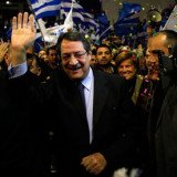 Centre-right leader Nicos Anastasiades has a 15-point lead in the polls over his main rival, leftist Stavros Malas