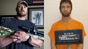 Iraqi war veteran Eddie Ray Routh has been charged with murdering ex-US Navy Seal sniper Chris Kyle and his neighbor in Texas