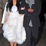Kim Kardashian and Kanye West are making the most of their time together before Kim's July due date as they holiday in Brazil at Rio Carnival 2013